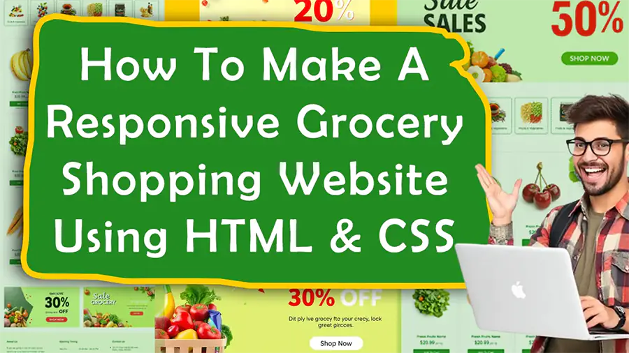 How To Make A Shopping Website Using HTML And CSS